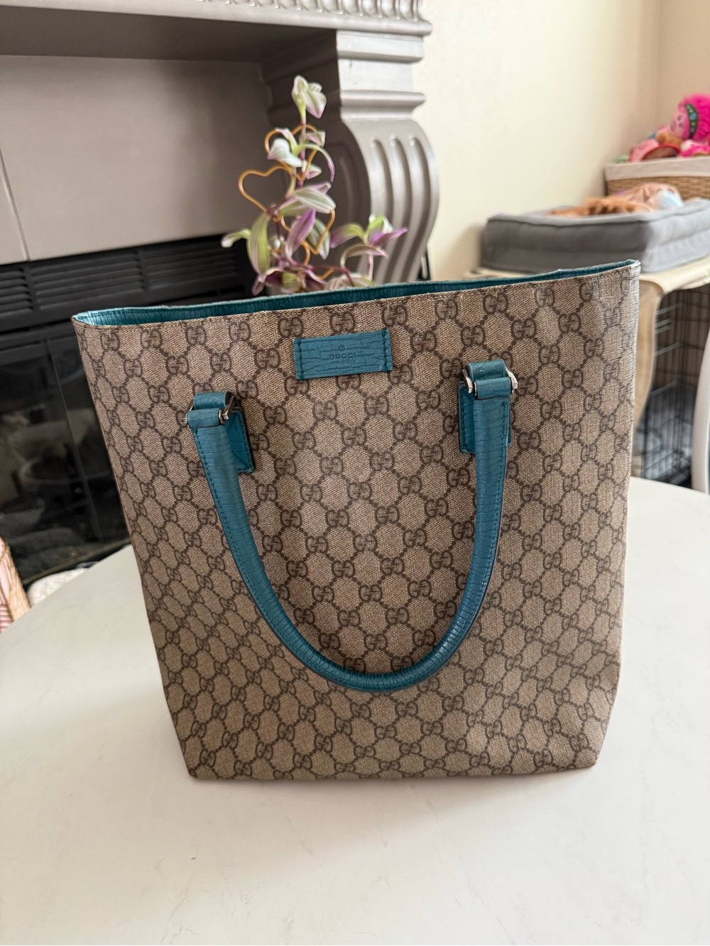 Gucci GG Supreme Coated Canvas Tote